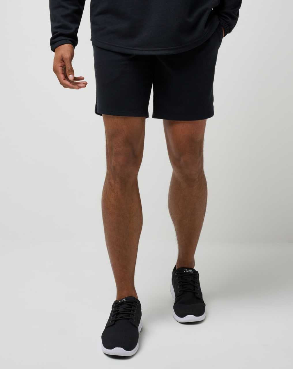 Black Travis Mathew Sideslip Short 8in | TBZJ34706