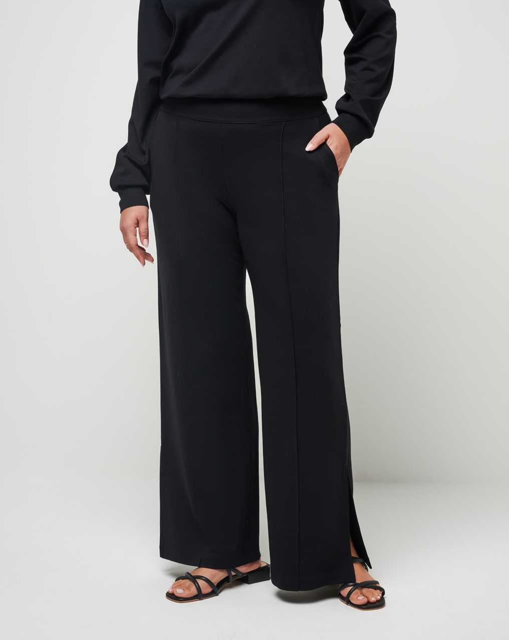 Black Travis Mathew Spa Day Pant | JHCY35981