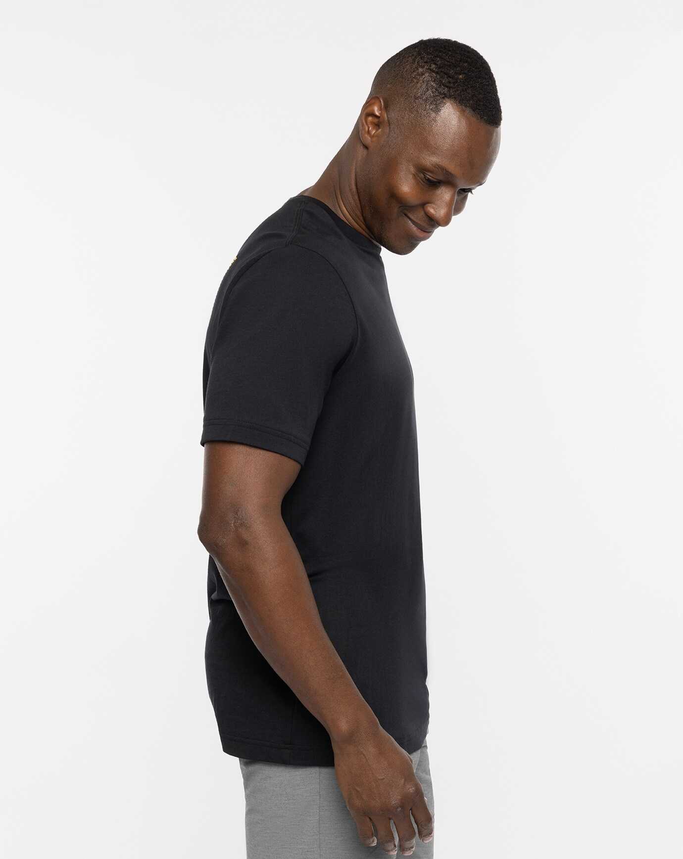 Black Travis Mathew Sportsmanship Tm Tee | RTLA64978