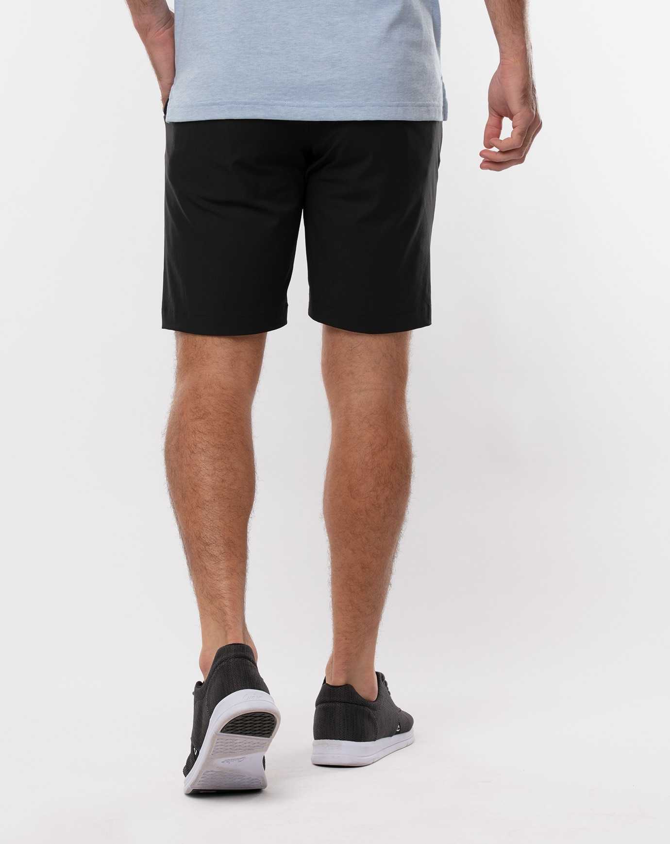 Black Travis Mathew Starnes Short 9in | AWFK34057