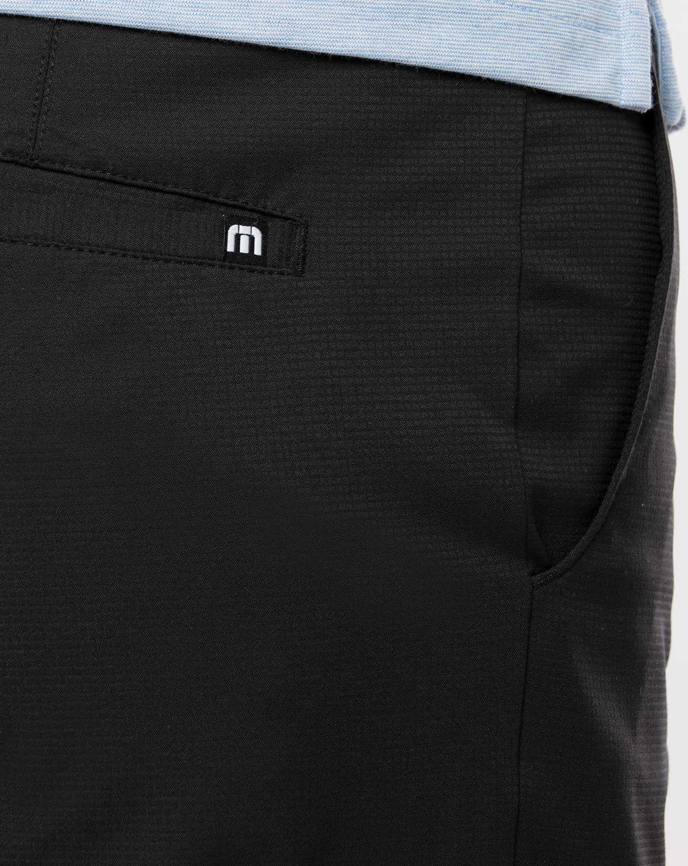 Black Travis Mathew Starnes Short 9in | AWFK34057