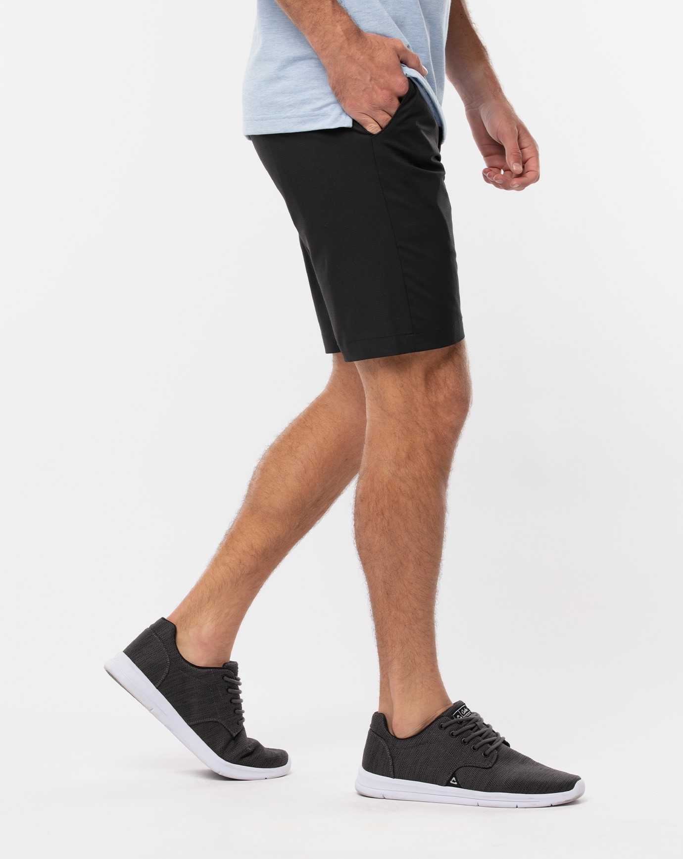 Black Travis Mathew Starnes Short 9in | AWFK34057