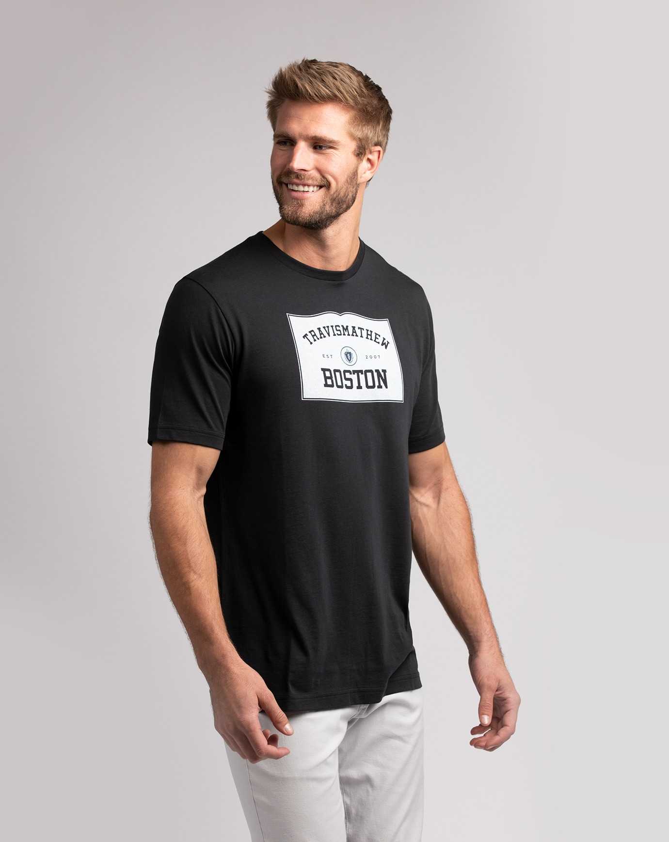 Black Travis Mathew Take The T Tee | TXAB25089