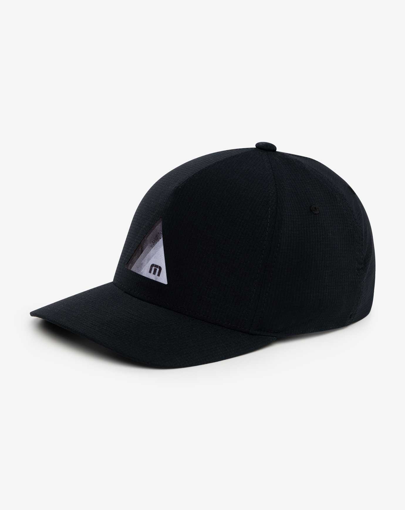 Black Travis Mathew The Heater Snapback Hat | JMWC52984