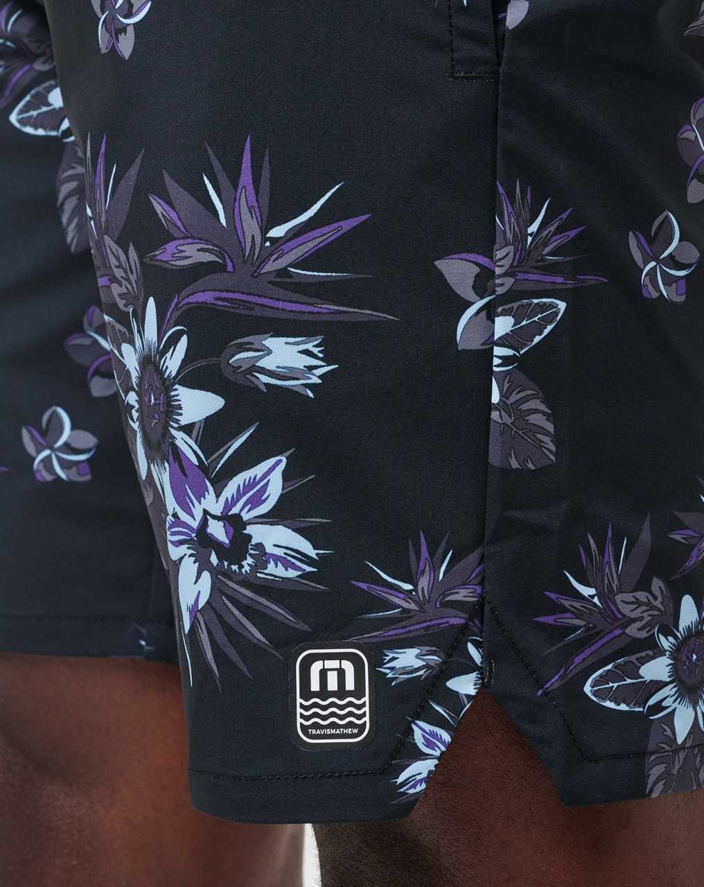 Black Travis Mathew Tiki Time Boardshort | PIGR67189