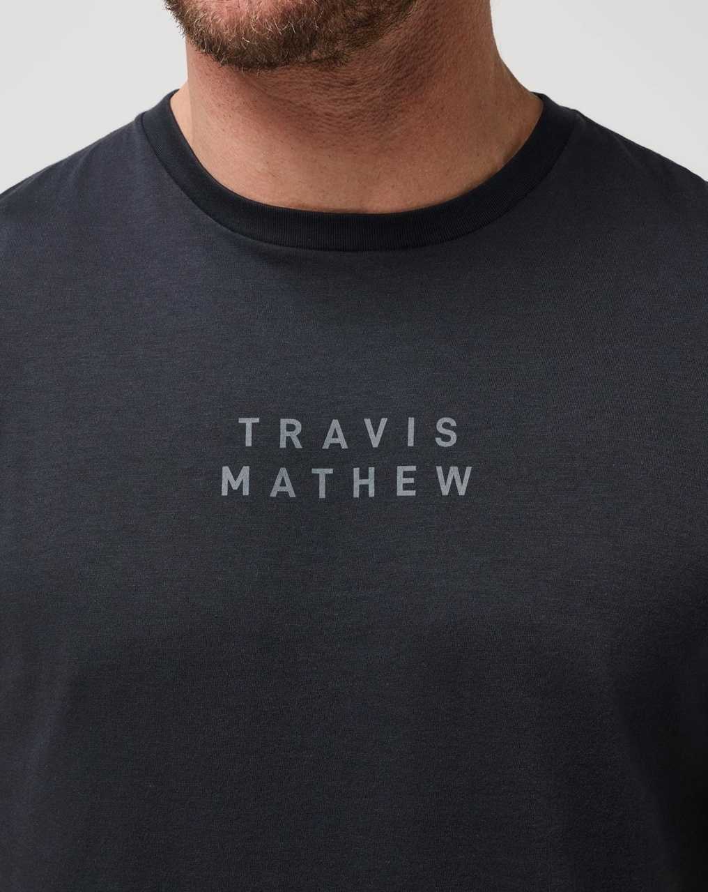 Black Travis Mathew Tm Scoop Tee | AFEV02689