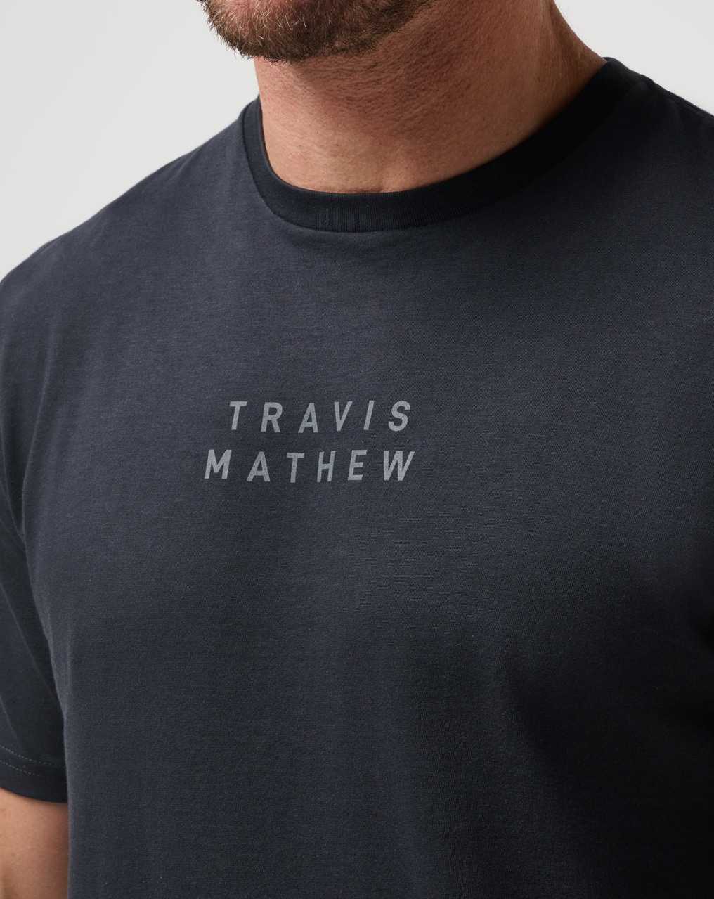 Black Travis Mathew Tm Scoop Tee | AFEV02689