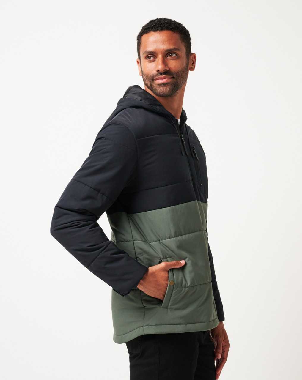 Black Travis Mathew Torch Runner Full Zip | BIOK83194