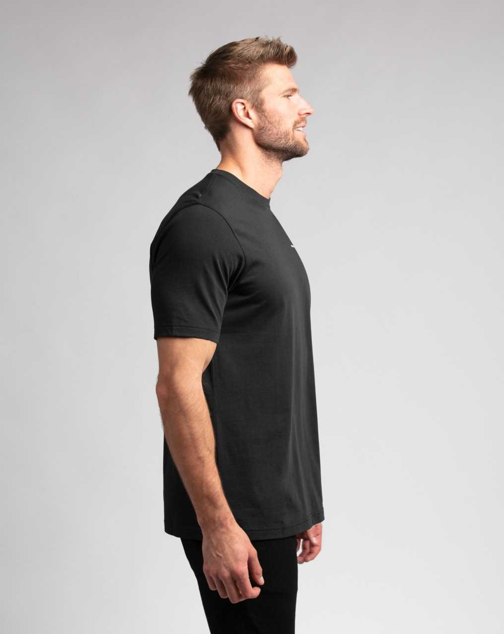 Black Travis Mathew Uff Da 2.0 Tee | PCYW43508