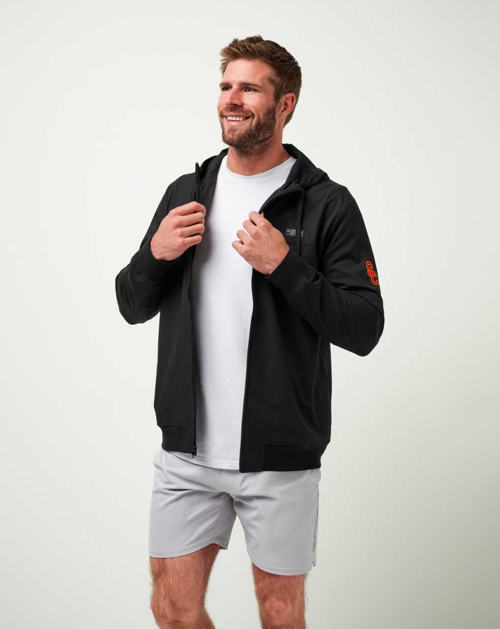 Black Travis Mathew Usc Wanderlust Hoodie | KOUW35129