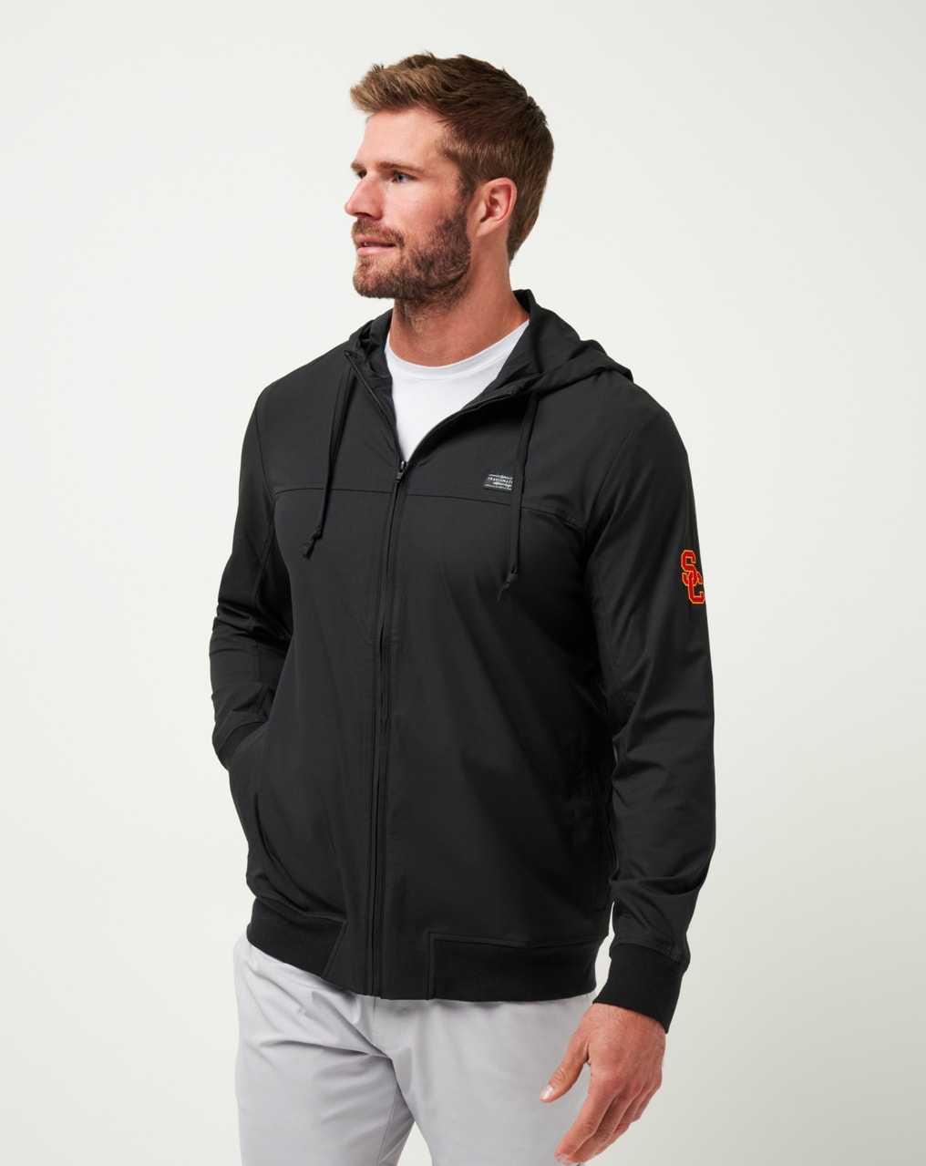 Black Travis Mathew Usc Wanderlust Hoodie | KOUW35129