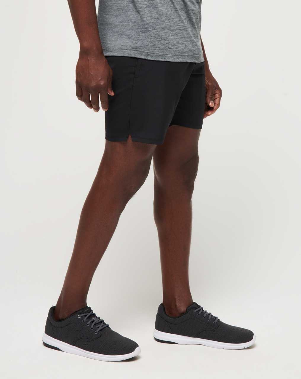 Black Travis Mathew Wanderlust E-waist Short 7.5in | VYBE68034