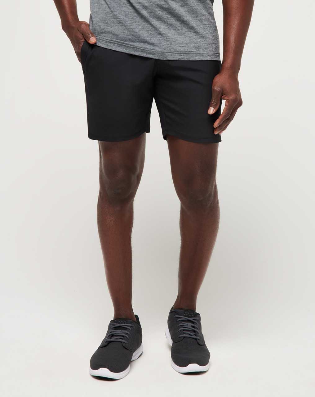 Black Travis Mathew Wanderlust E-waist Short 7.5in | VYBE68034