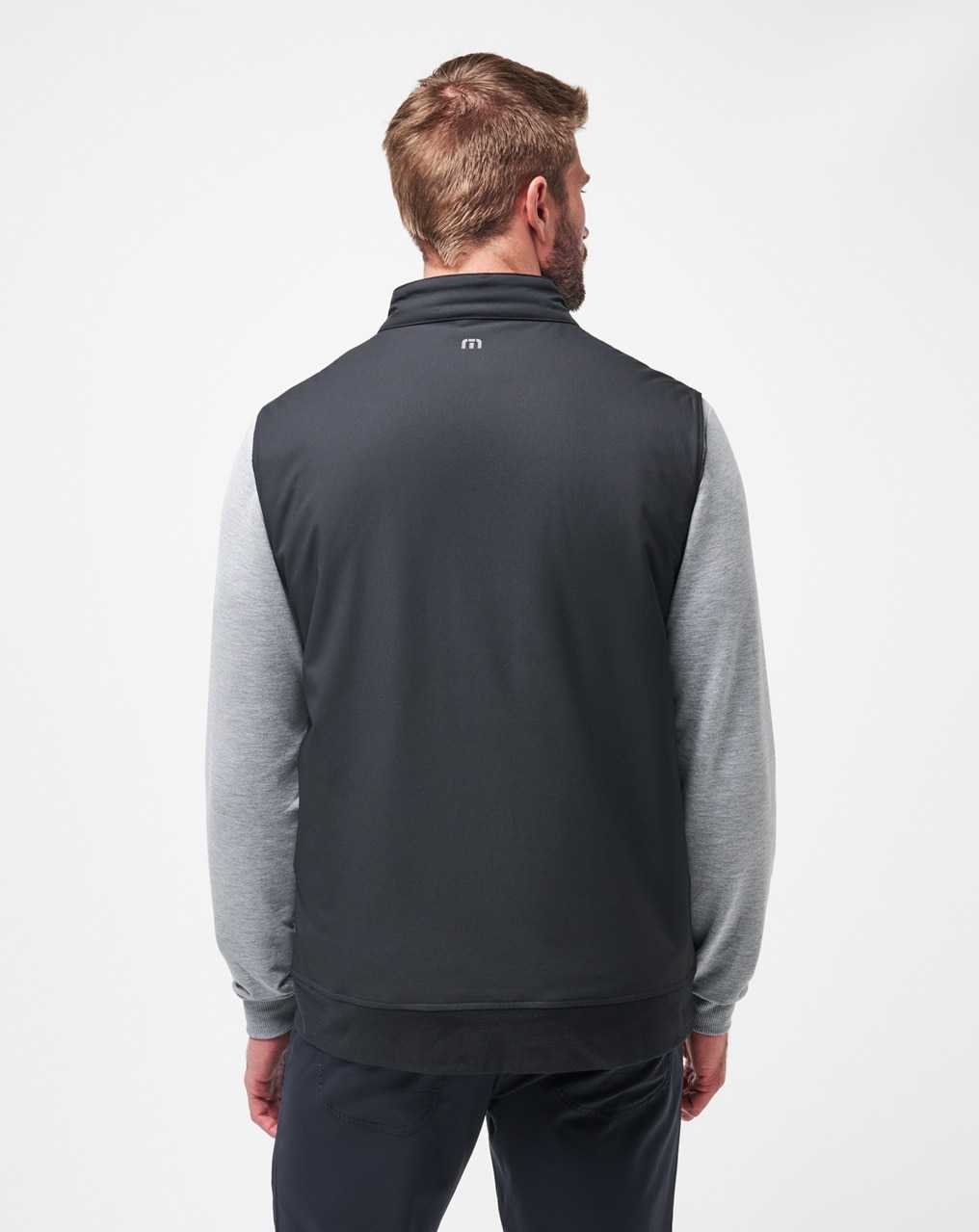 Black Travis Mathew Wanderlust Vest | ULOS92615