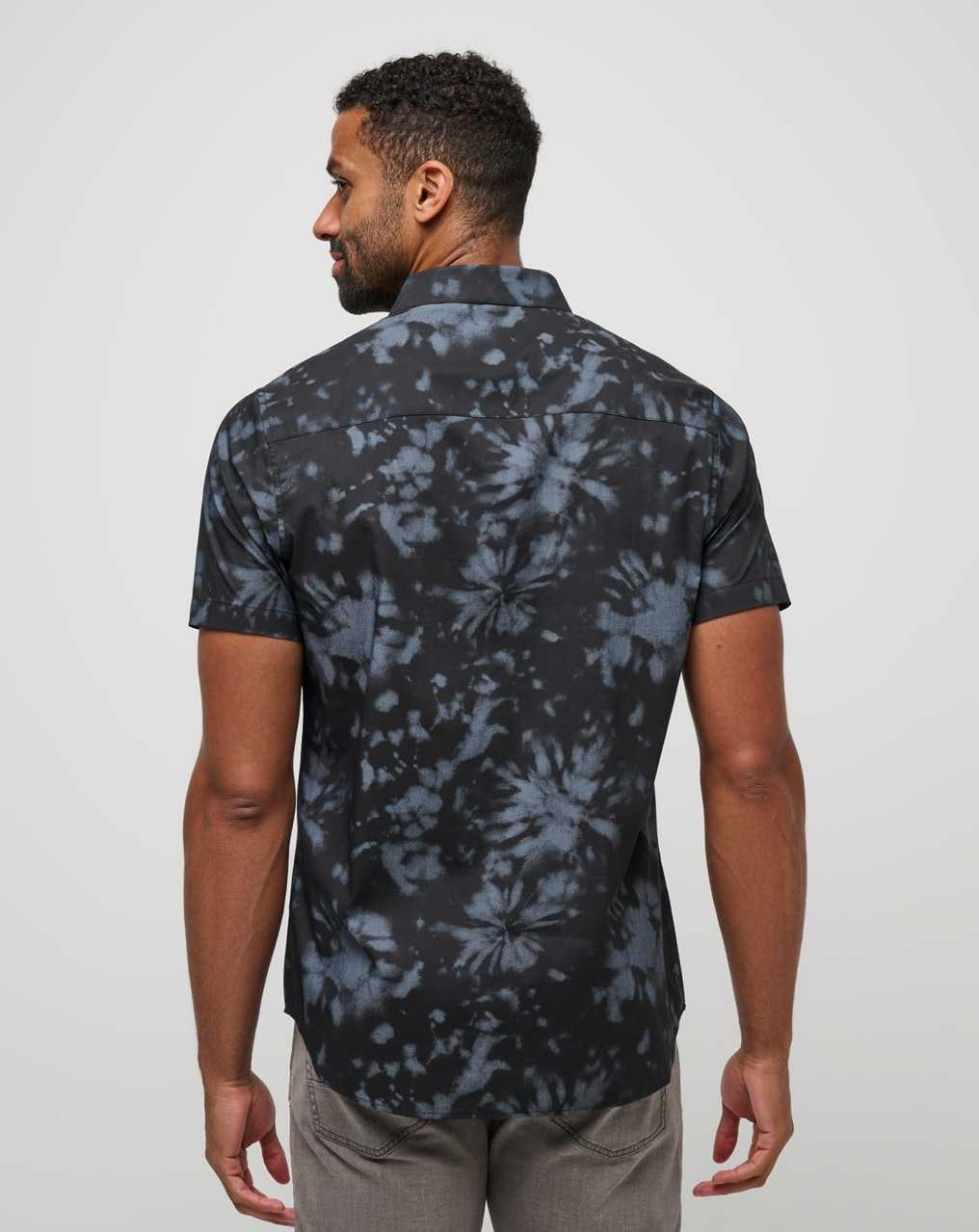 Black Travis Mathew Warmer Tides Woven Button-up | LMYE76351