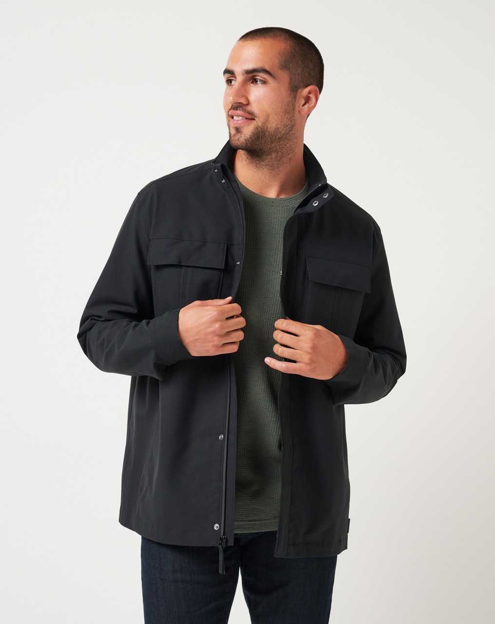 Black Travis Mathew Westerly 2.0 Jacket | LROS42863