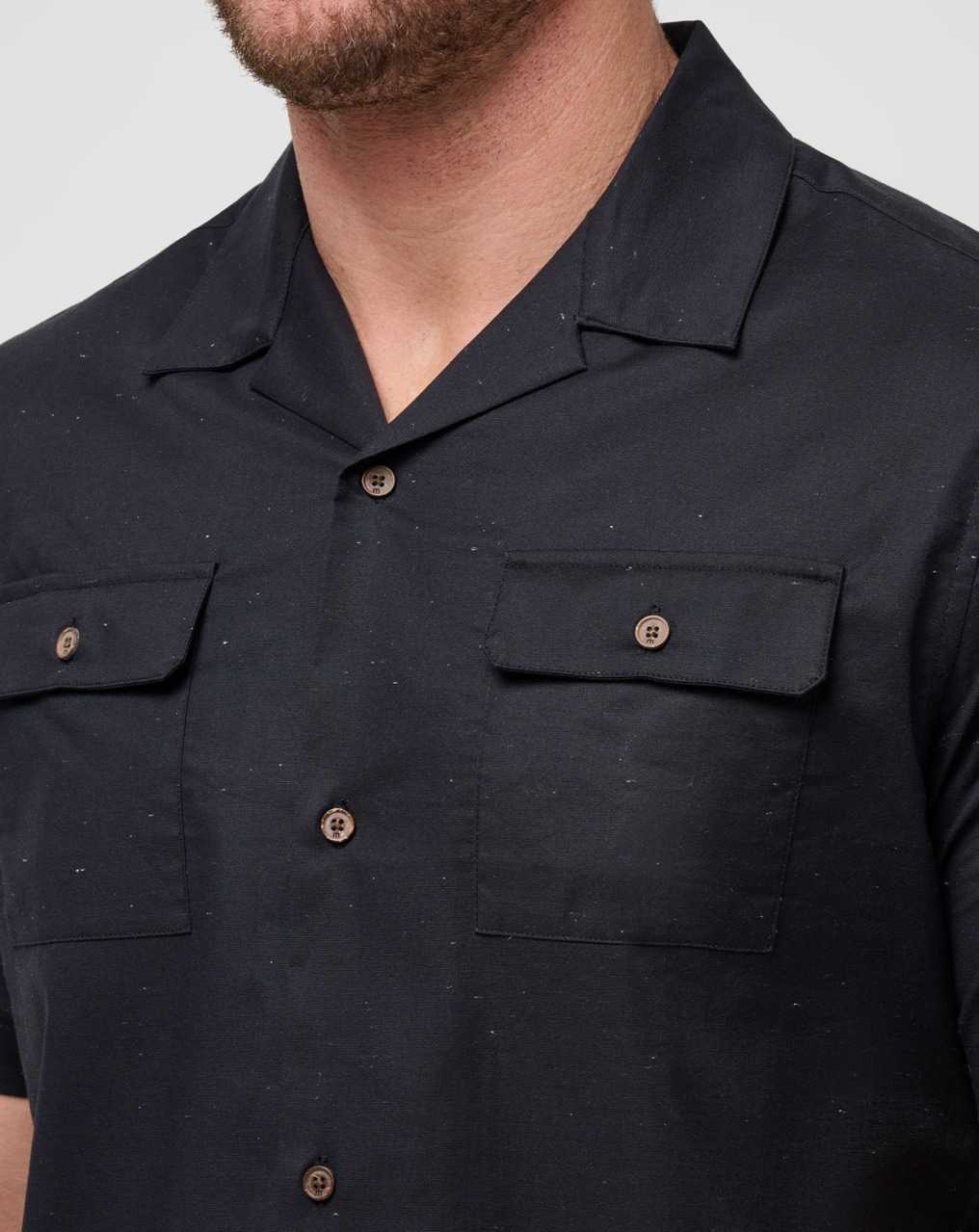 Black Travis Mathew Windy Bay Button-up | ZMGL17459