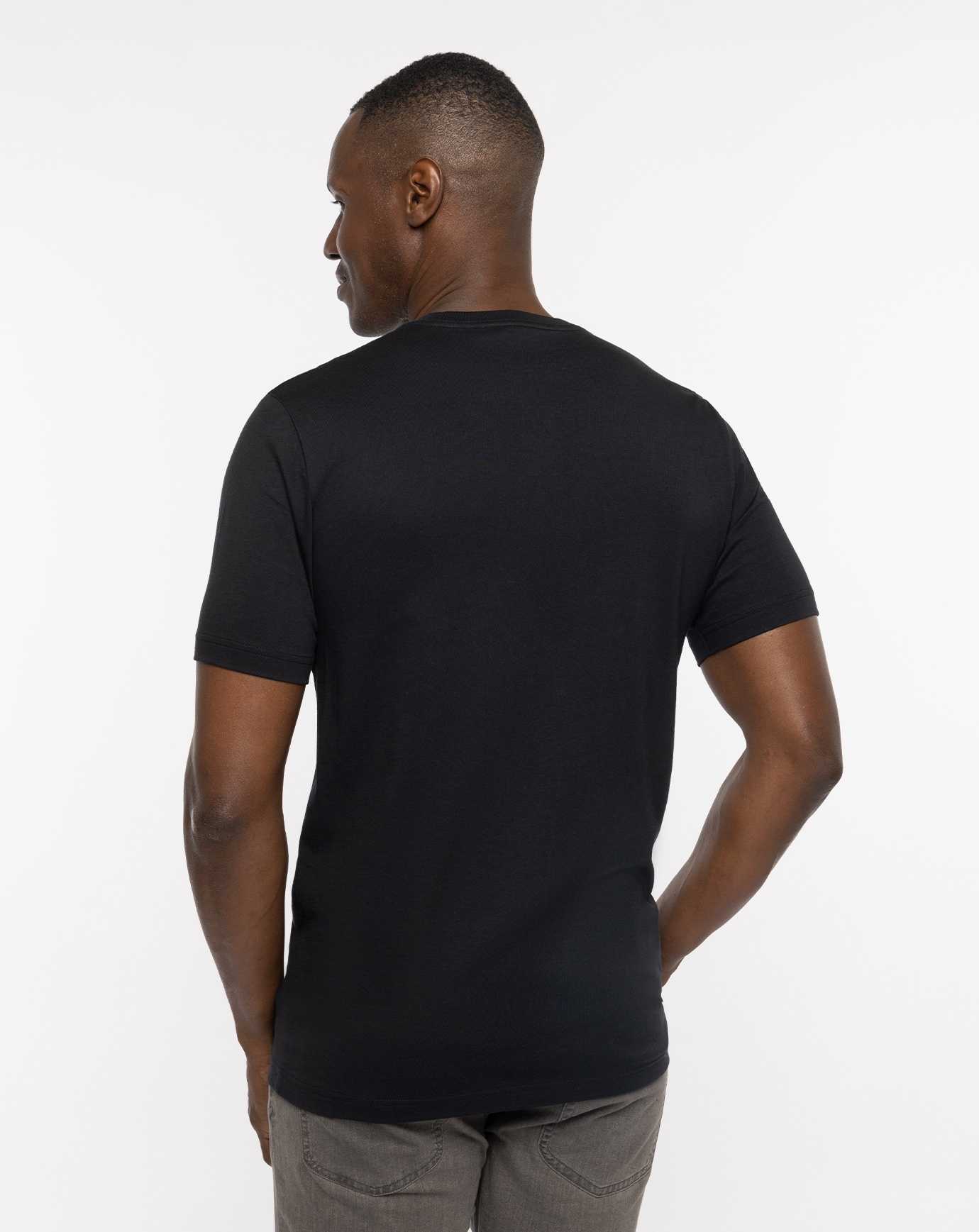 Black Travis Mathew Winter Storm Tee | YJGL73609