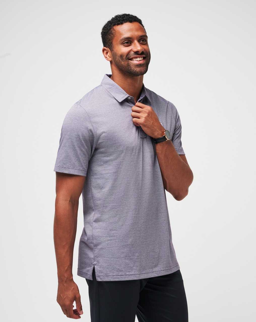 Blackberry Cordial/White Travis Mathew The Zinna Polo | ZWBL40837