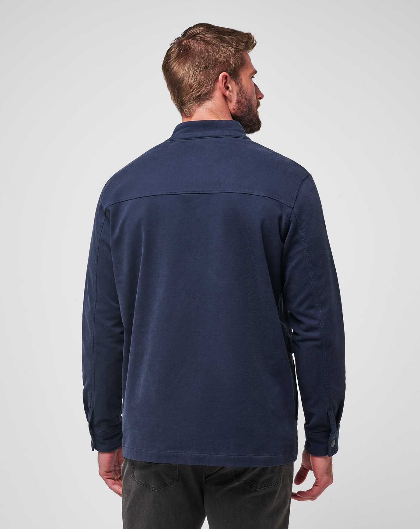 Blue Nights Travis Mathew Cloud Denim Full Zip | PTXI97681