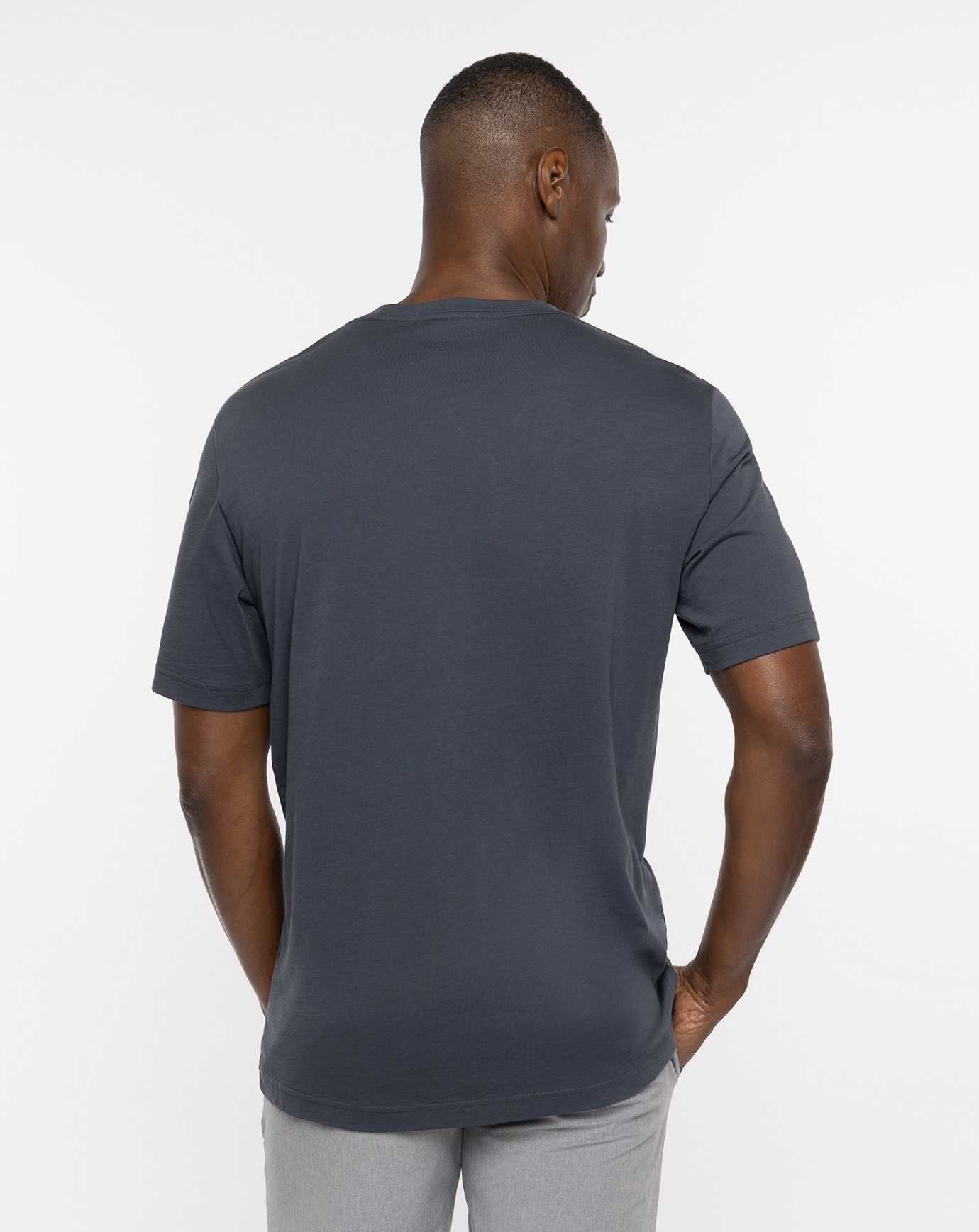 Blue Nights Travis Mathew Fog City Tee | LTRC76235