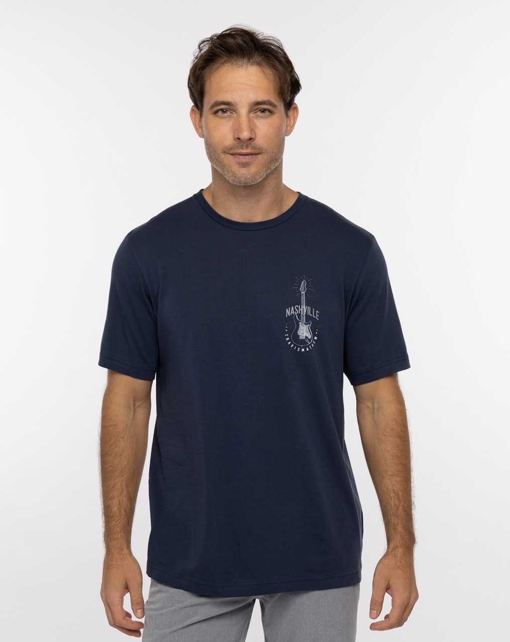 Blue Nights Travis Mathew Headlamp 2.0 Tee | FZYO16230