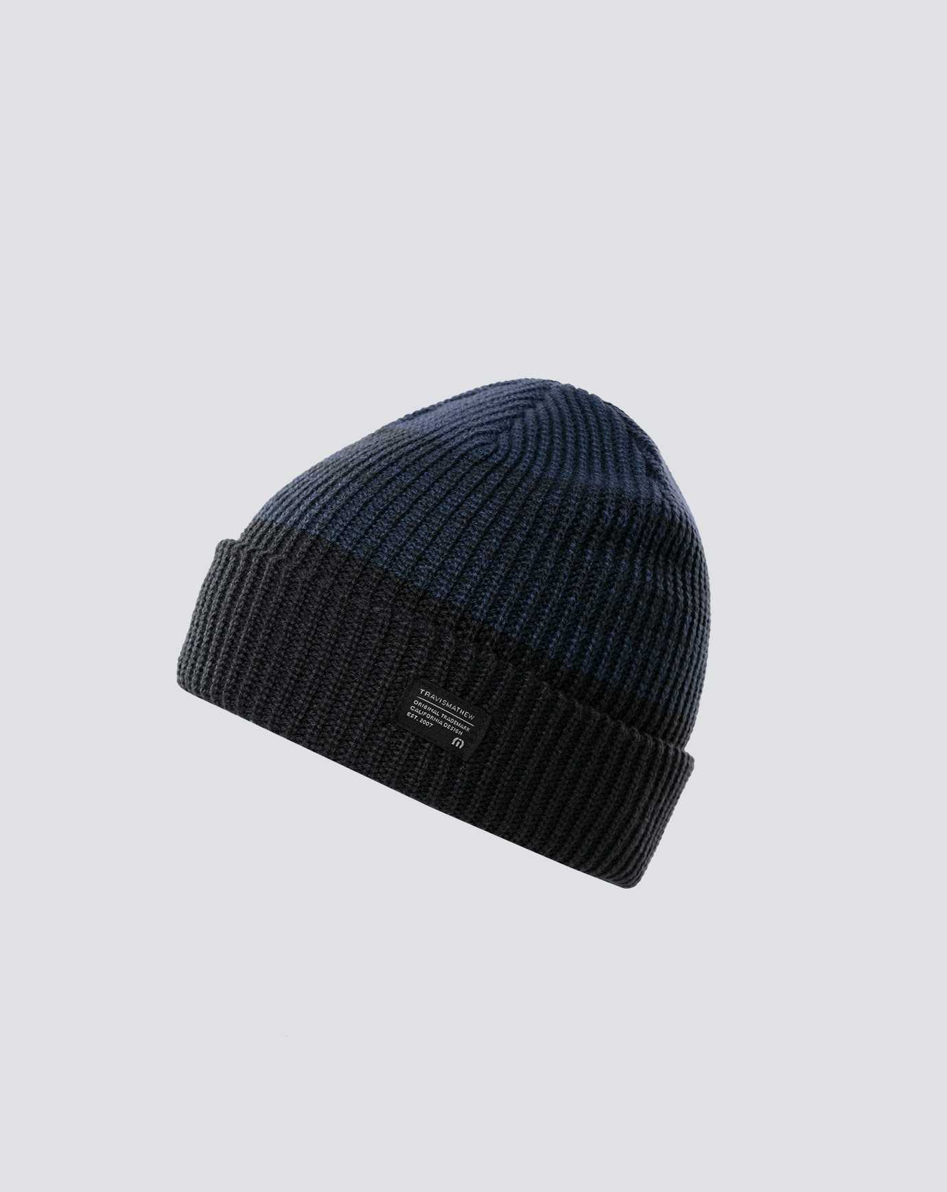 Blue Nights Travis Mathew Prevailing Winds Beanie | ERJC05417