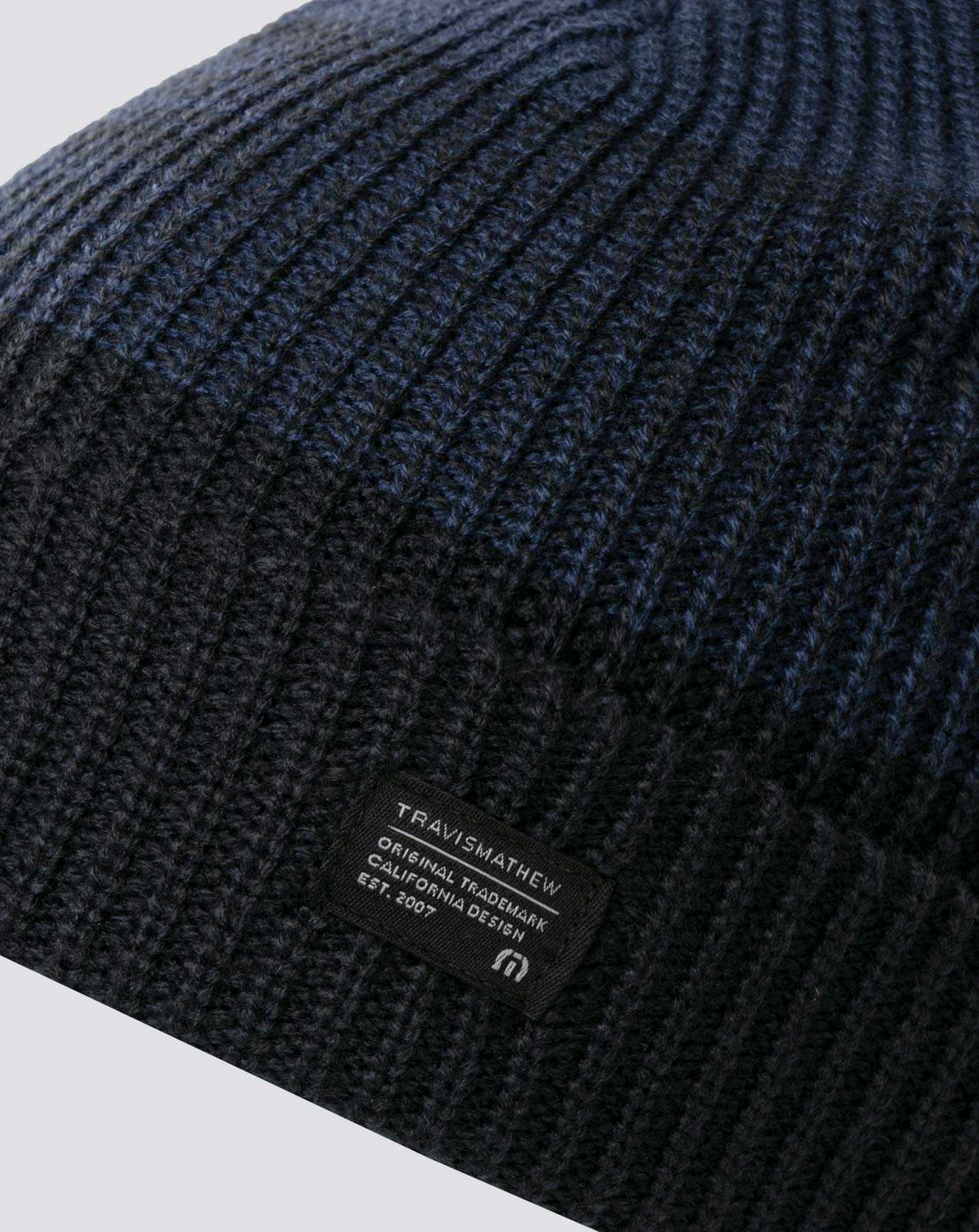 Blue Nights Travis Mathew Prevailing Winds Beanie | ERJC05417