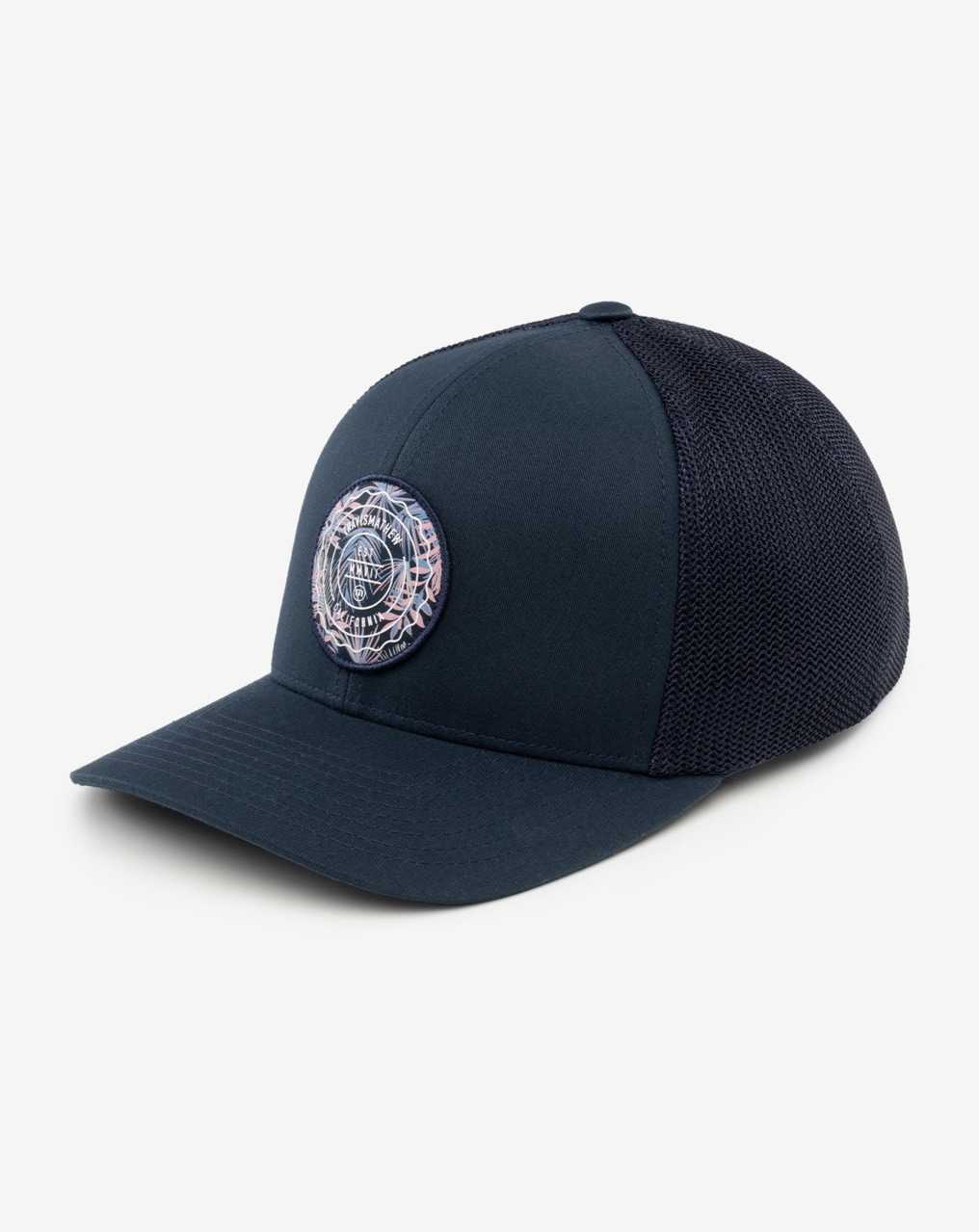 Blue Nights Travis Mathew The Patch Floral Snapback Hat | TADM02649