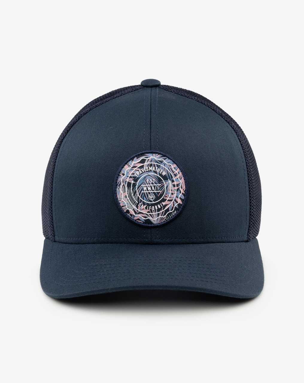 Blue Nights Travis Mathew The Patch Floral Snapback Hat | TADM02649