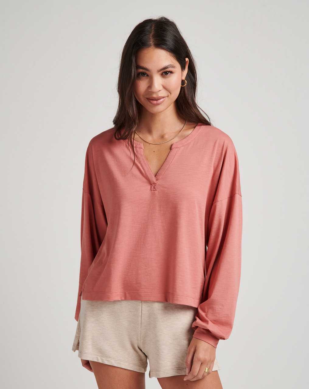 Brick Dust Travis Mathew Girls Night Top | AFIW07521