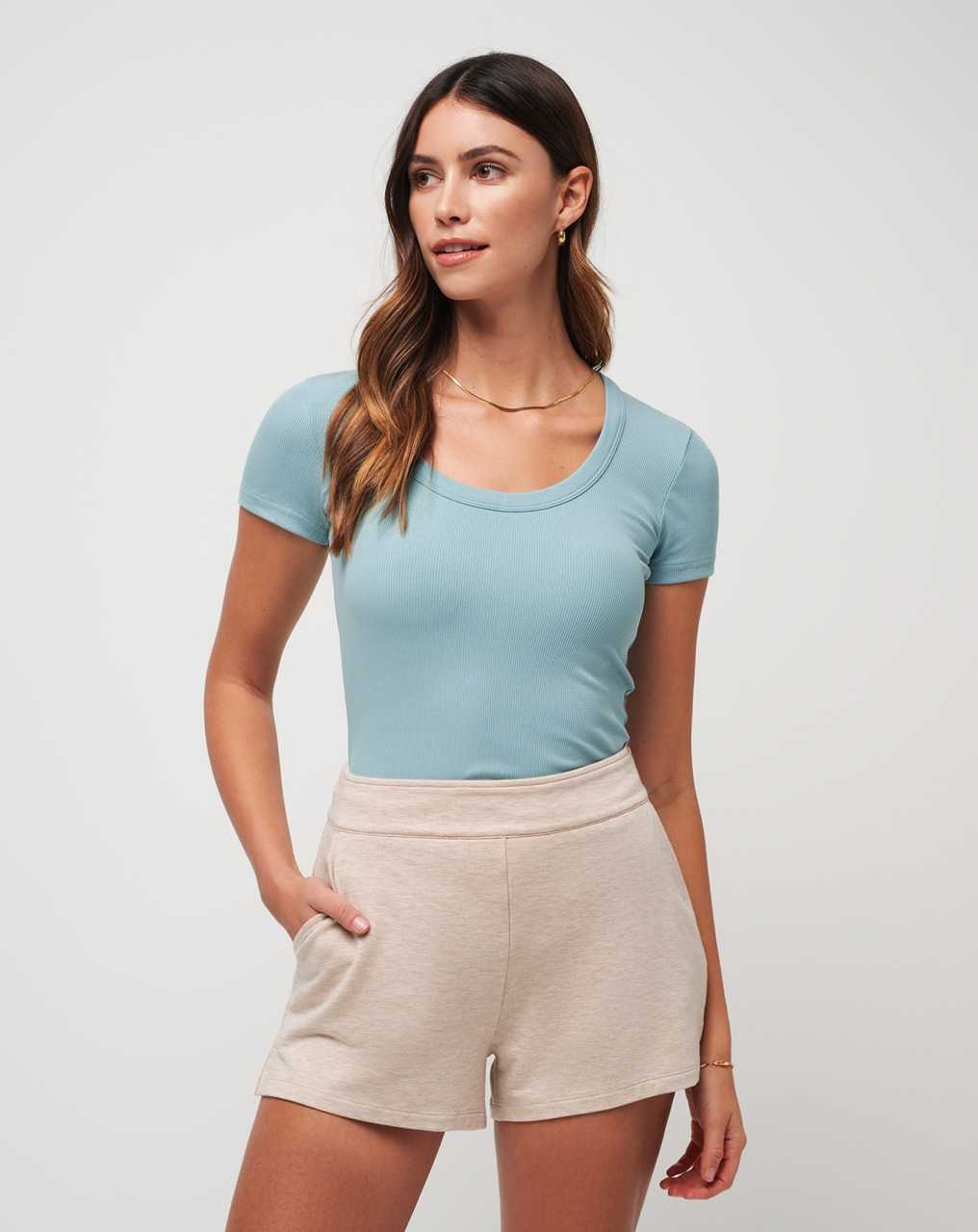 Cameo Travis Mathew Come Alive Cloud Ribbed Top | RQYW38549