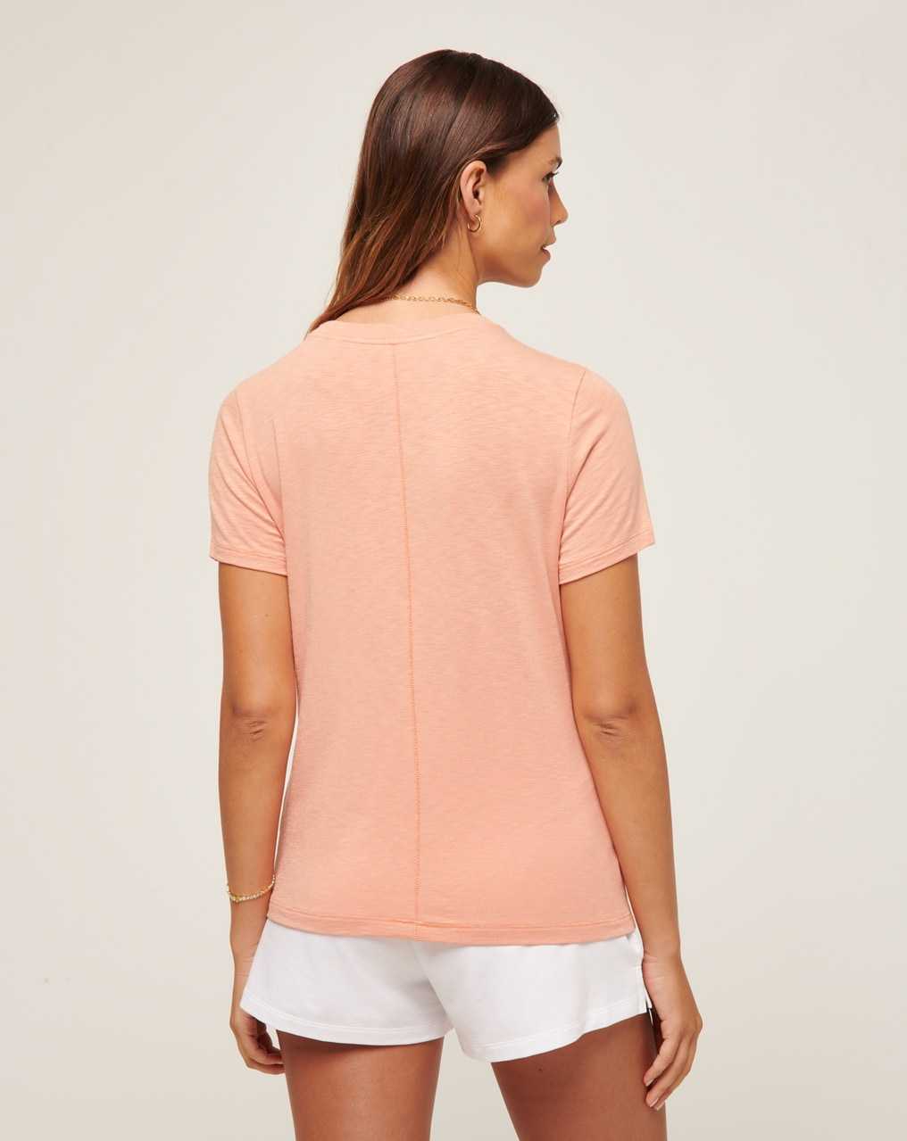 Canyon Sunset Travis Mathew Cloud Jersey Tee | ALZF62304