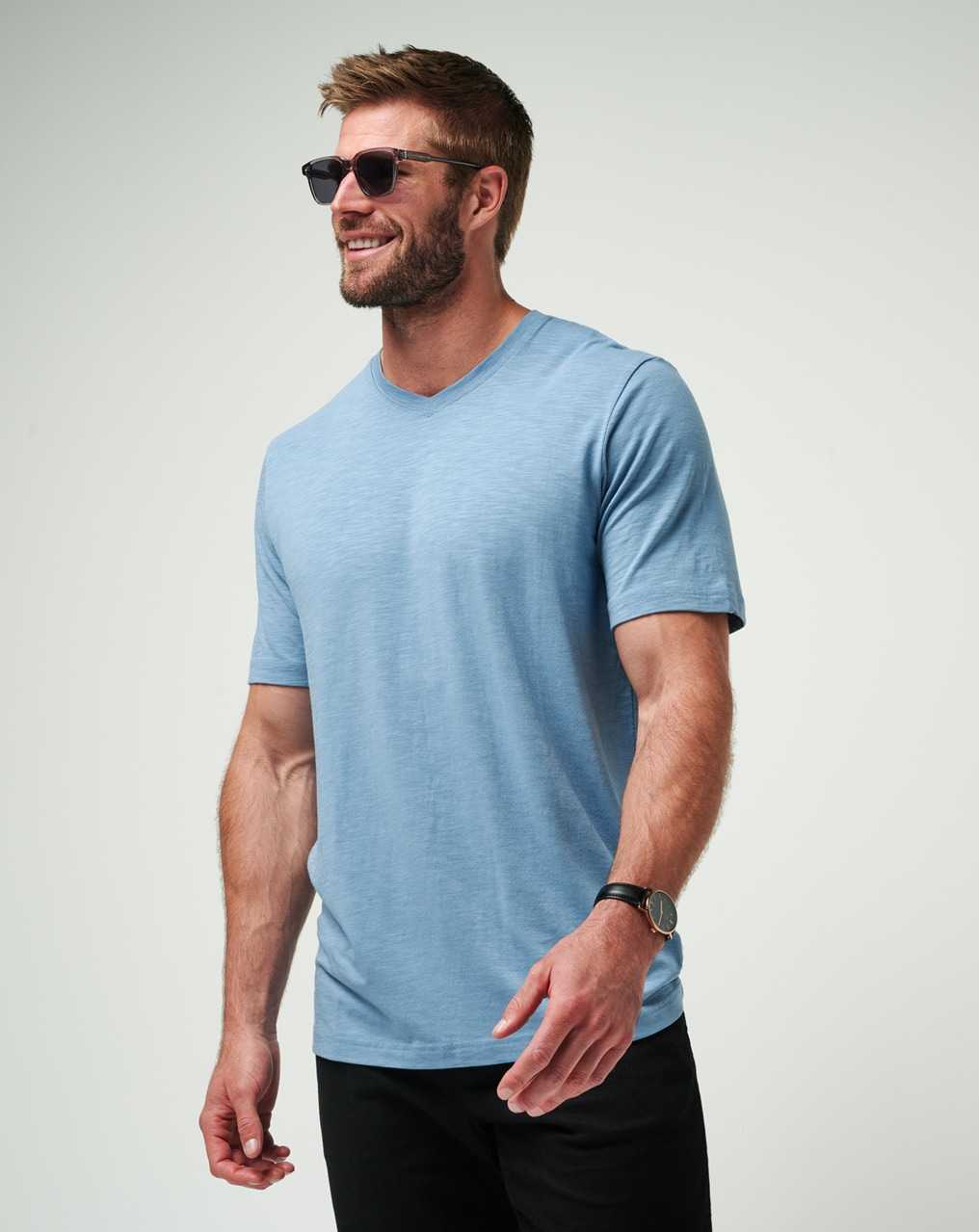 Copen Blue Travis Mathew Cloud Tee | BKAI86792