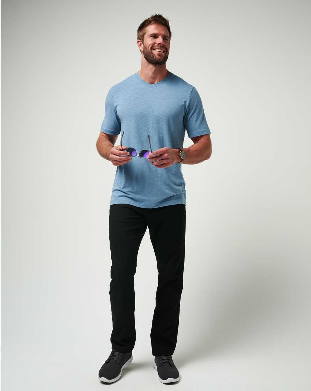 Copen Blue Travis Mathew Cloud Tee | BKAI86792