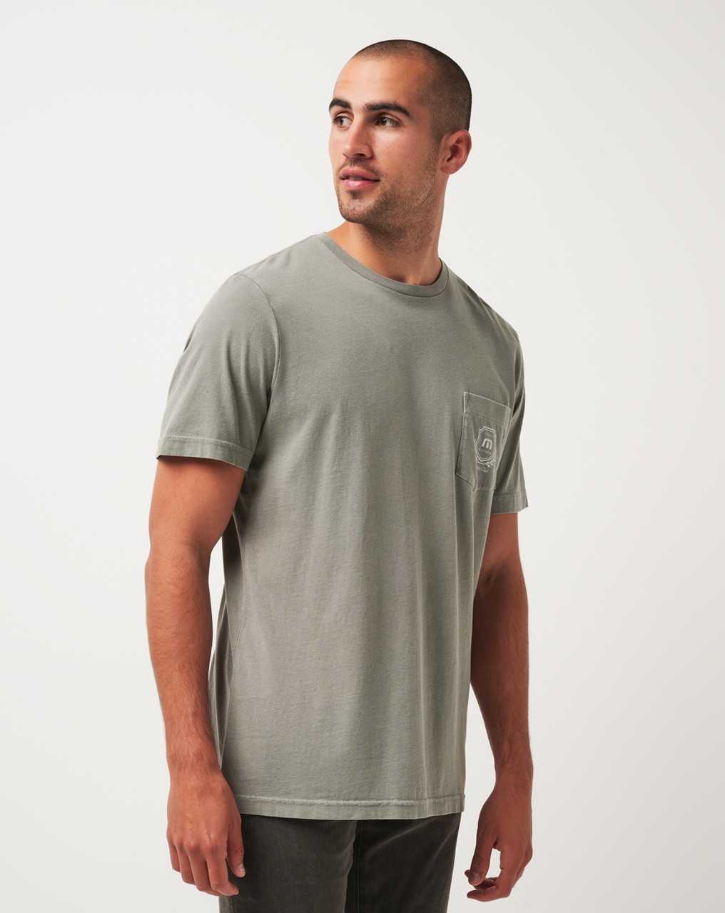 Dark Olive Travis Mathew Local Favorite Tee | BMIN18047