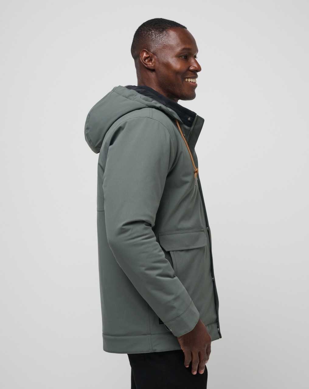 Dark Olive Travis Mathew Mountain Pass Jacket | RZGV83679