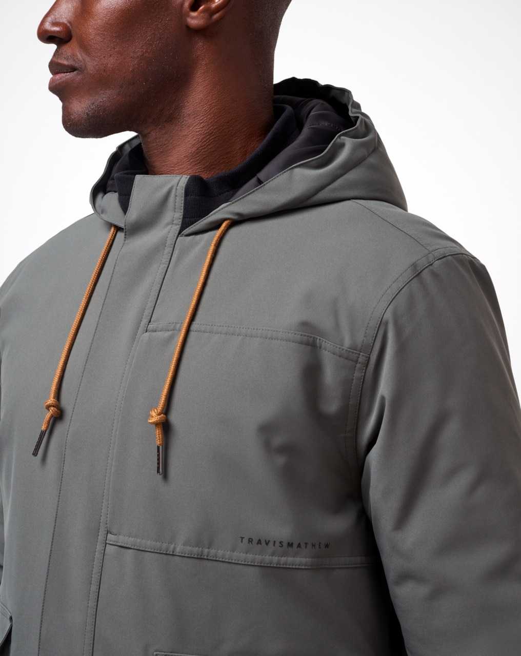 Dark Olive Travis Mathew Mountain Pass Jacket | RZGV83679