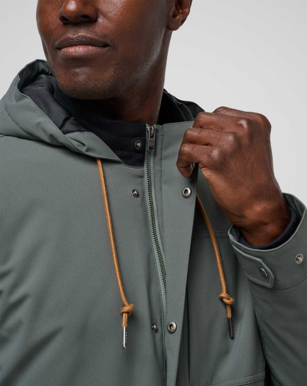 Dark Olive Travis Mathew Mountain Pass Jacket | RZGV83679