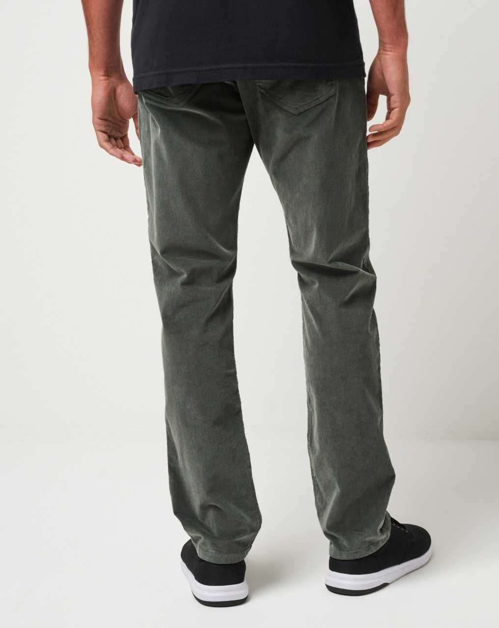 Dark Olive Travis Mathew Start The Journey Corduroy Pant | UPLA01793