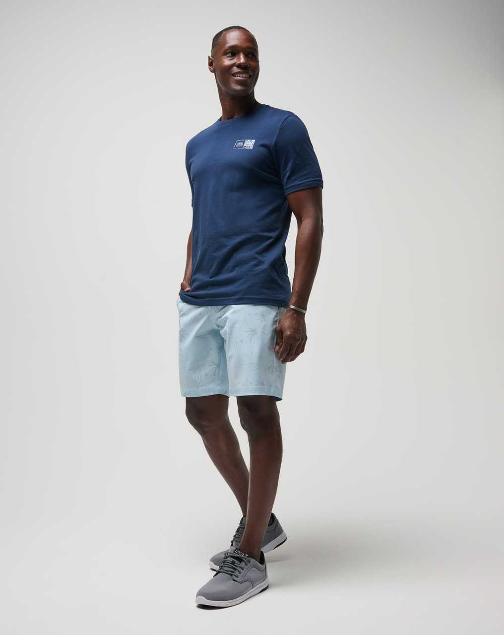 Dream Blue Travis Mathew River Surfing Short 9in | BCPA30745