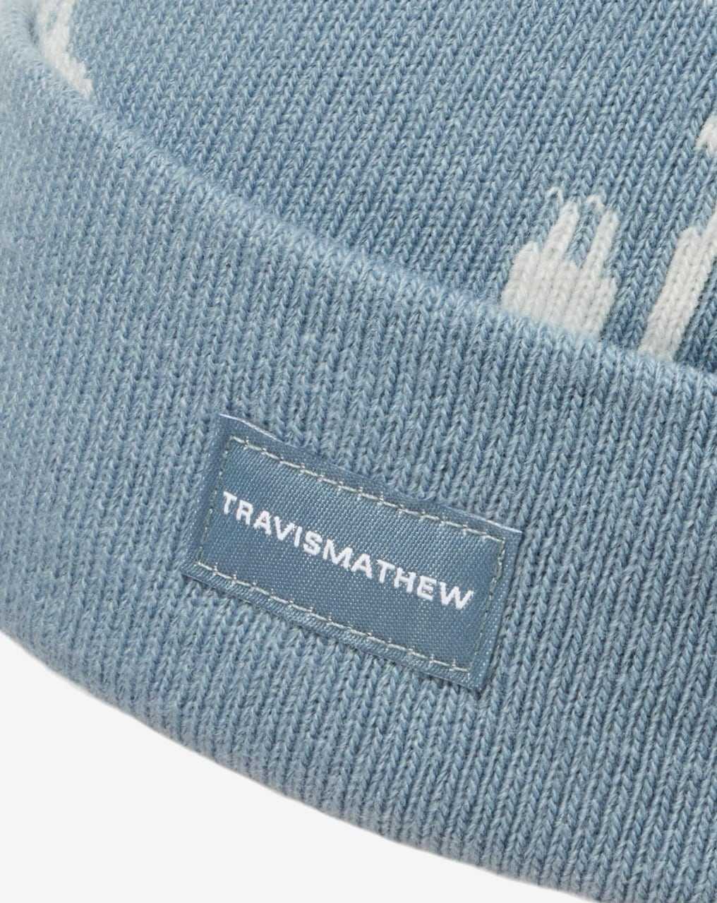 Dusty Blue Travis Mathew Mapes Beanie | ANES23076