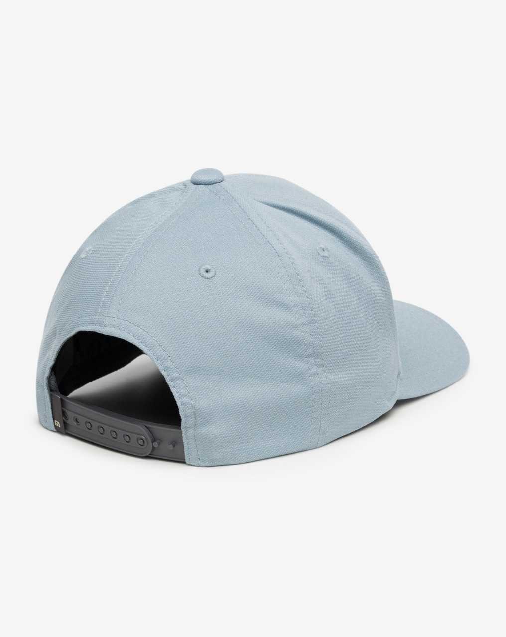 Dusty Blue Travis Mathew Tiki Mapes Patch Snapback Hat | JIKG90547