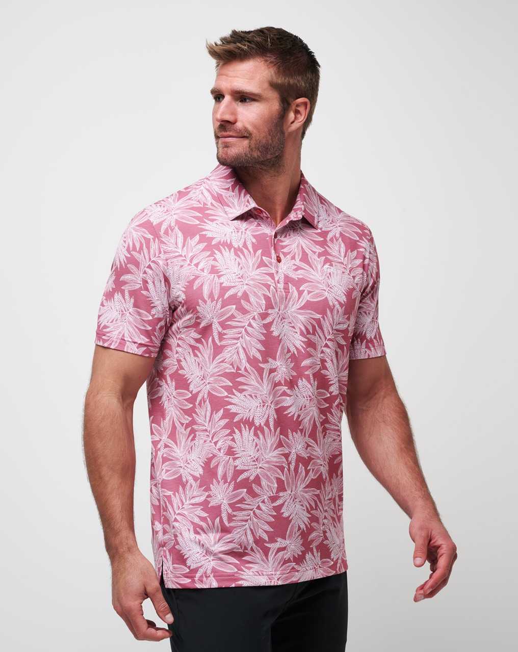 Earth Red Travis Mathew Sea Journey Polo | PDQA10724