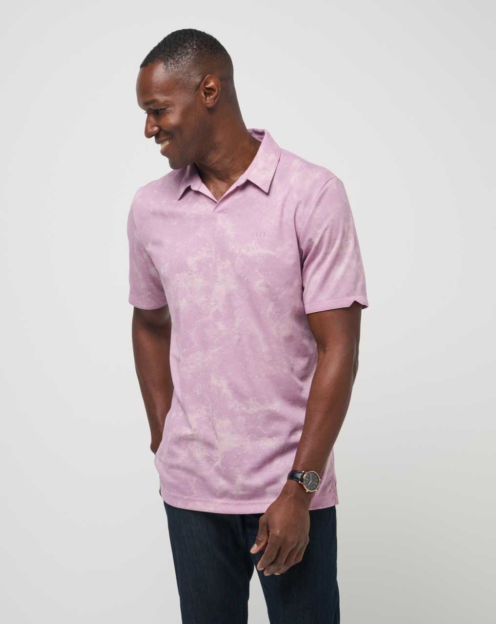 Elderberry Travis Mathew Barrel Break Polo | CTAM50682