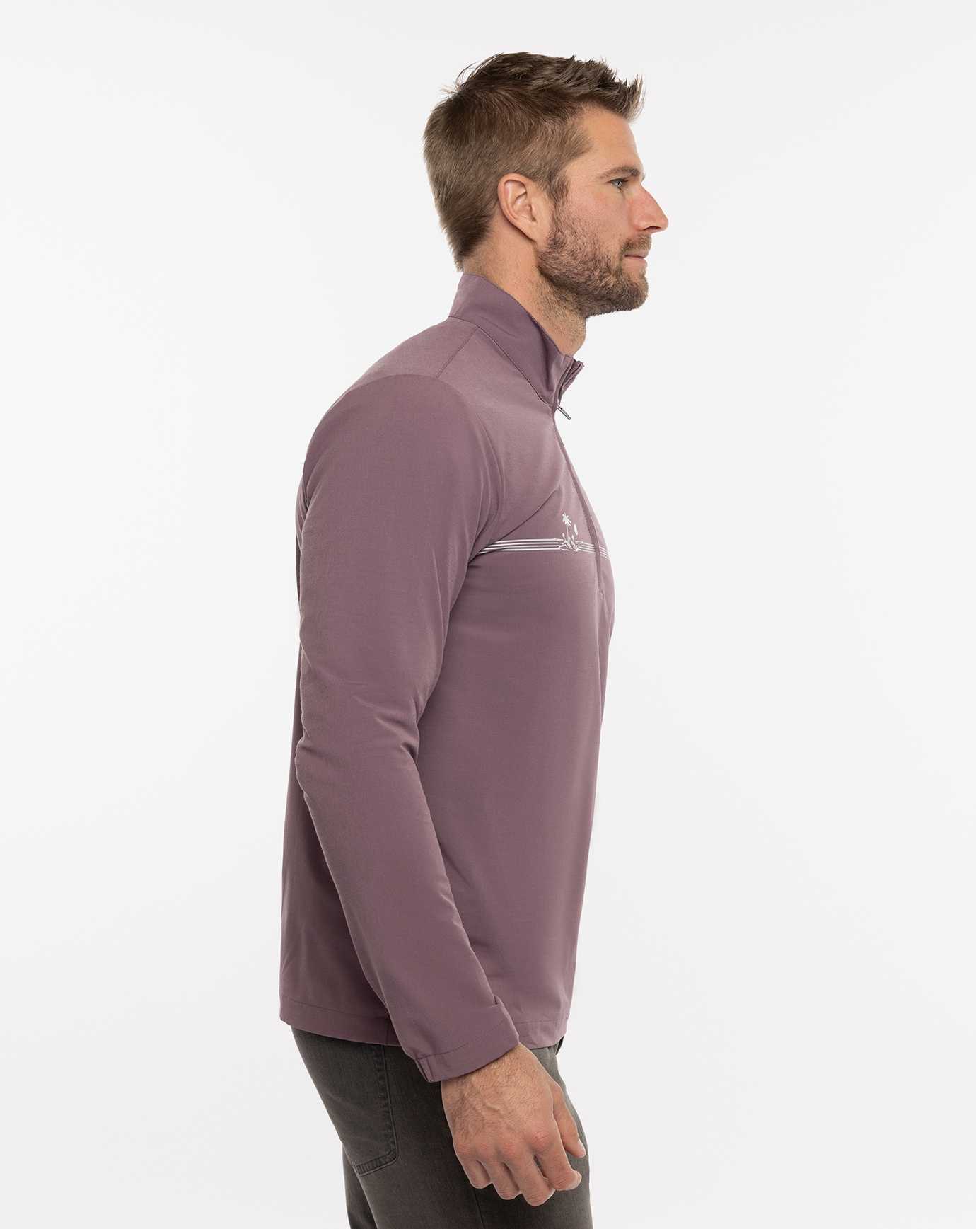 Flint Travis Mathew Unexpected Surprise Quarter Zip | VTKZ39408