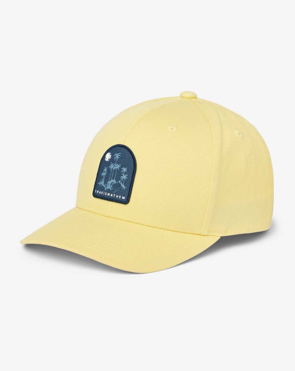 French Vanilla Travis Mathew Endless Horizons Snapback Hat | ZLIG45862