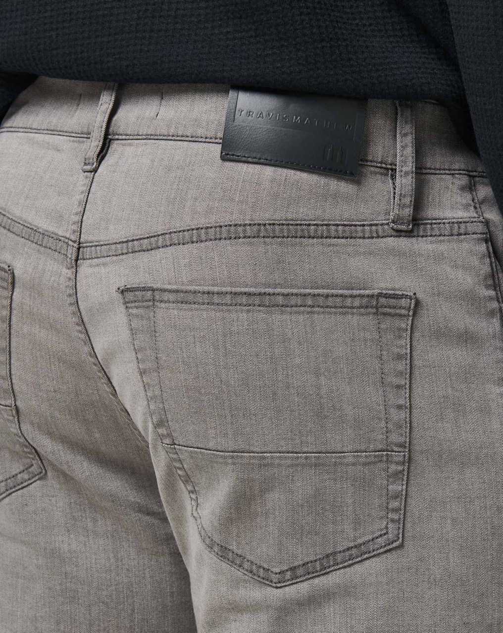 Grey Travis Mathew Legacy Featherweight Jeans | ZFRE13049