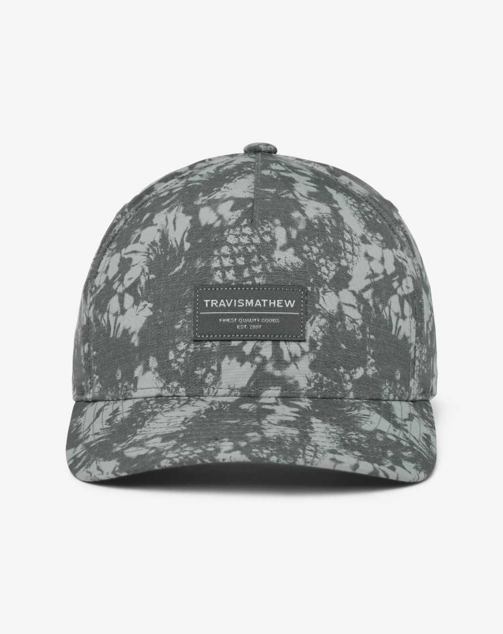 Grey Travis Mathew Pineapple Please Snapback Hat | JGCE16349