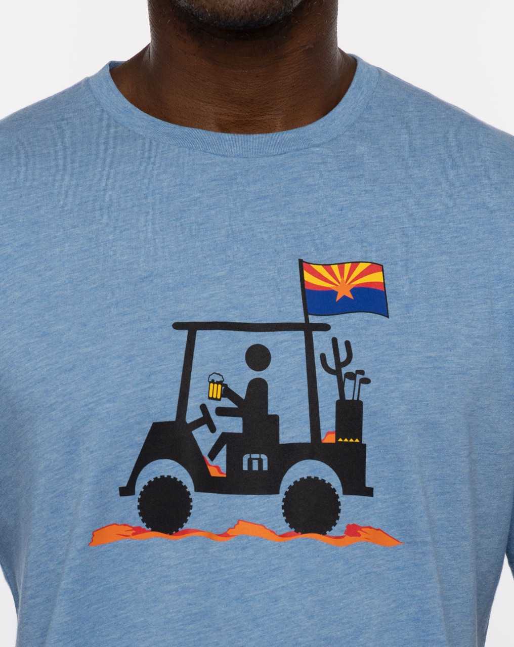 Heather Allure Travis Mathew Man Of The Desert 2.0 Tee | GTVU19287